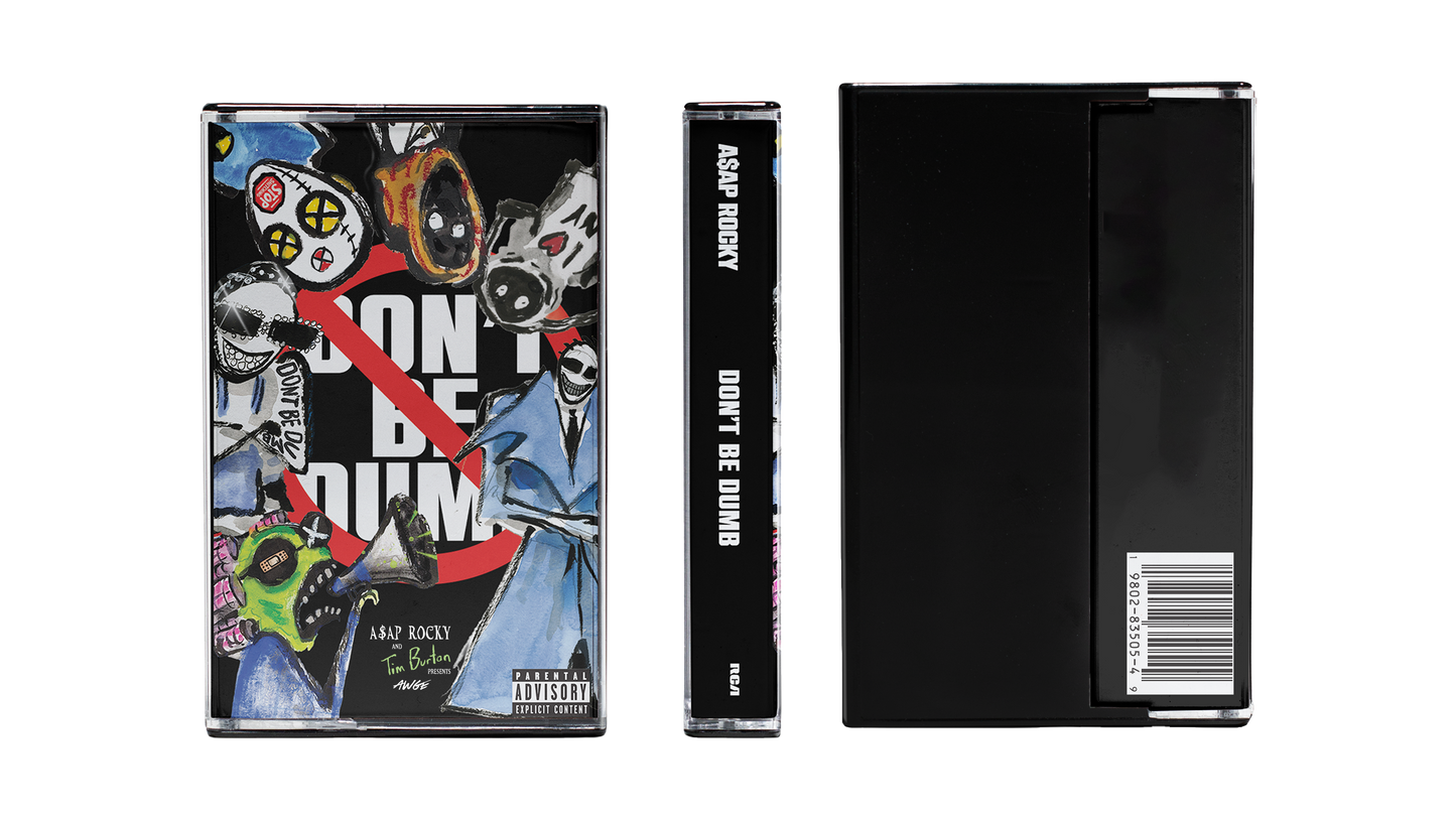 DON’T BE DUMB GROUP CASSETTE TAPE BLACK