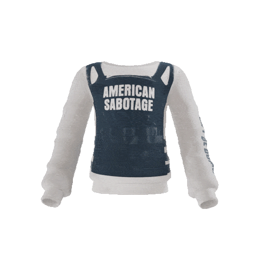 BULLET-PROOF SWEATER (BLUE)
