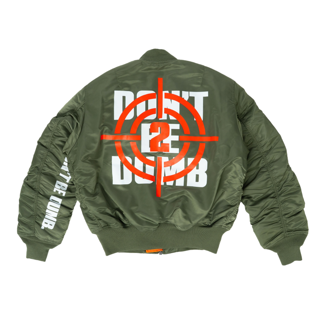 GREEN T-SHIRT BOMBER B