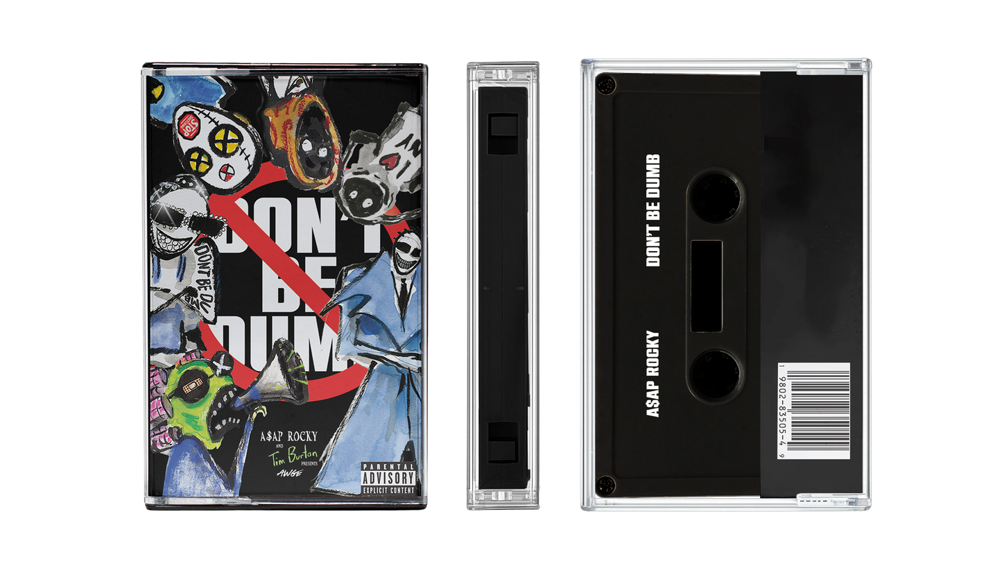 DON’T BE DUMB GROUP CASSETTE TAPE BLACK