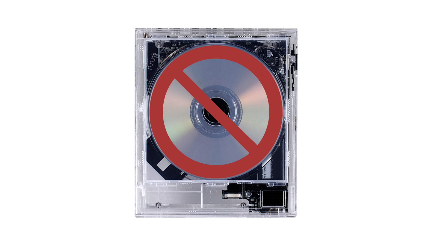 CP1 TRANSPARENT CD PLAYER