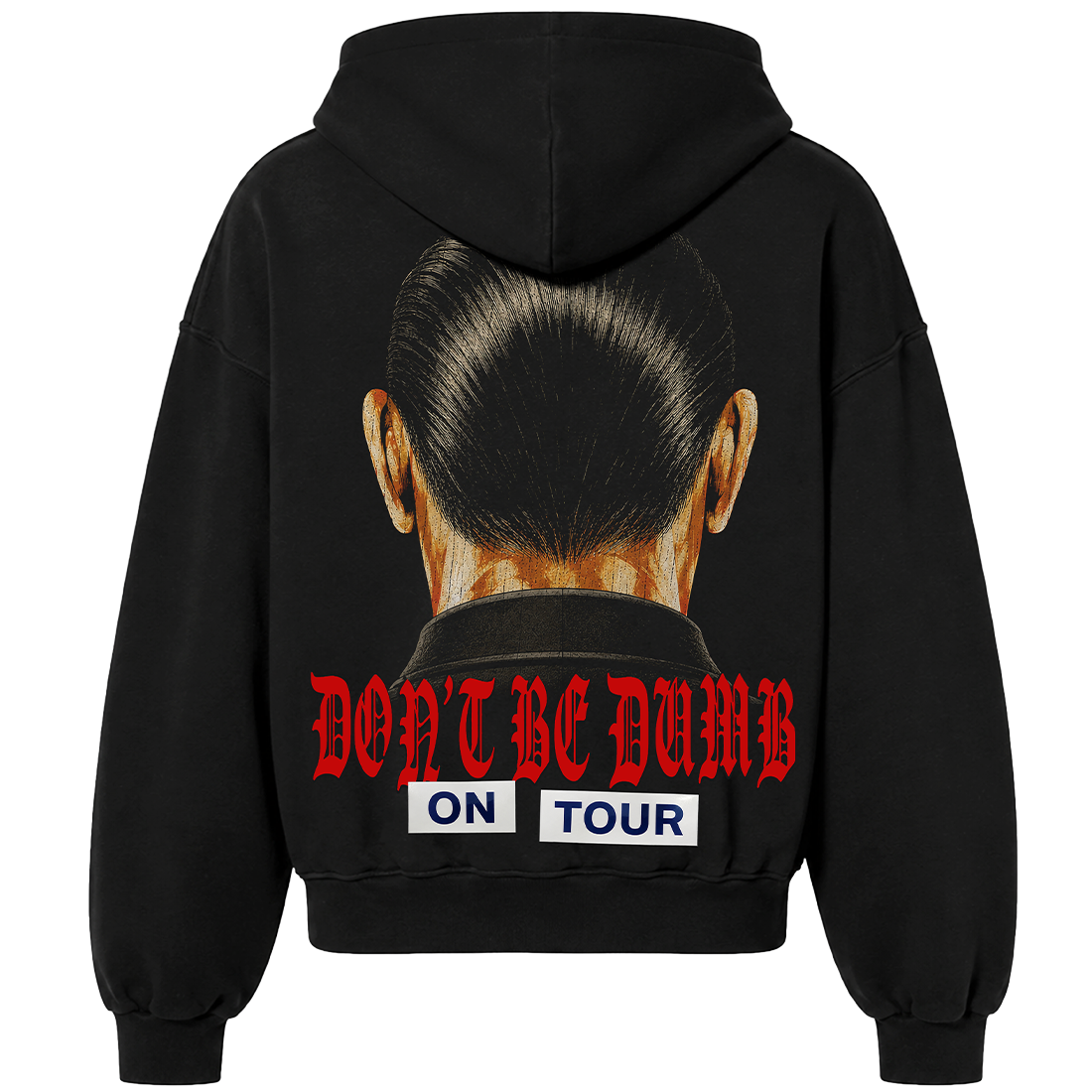 Don't Be Dumb Tour Shadowban Zip Hoodie Back