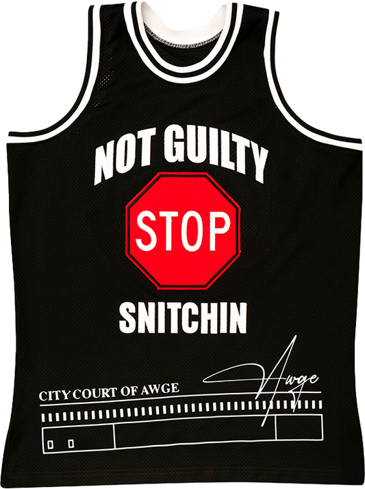 STOP SNITCHING JERSEY