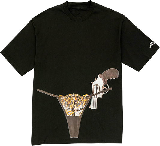 STRAPPED SEXY TEE BLACK