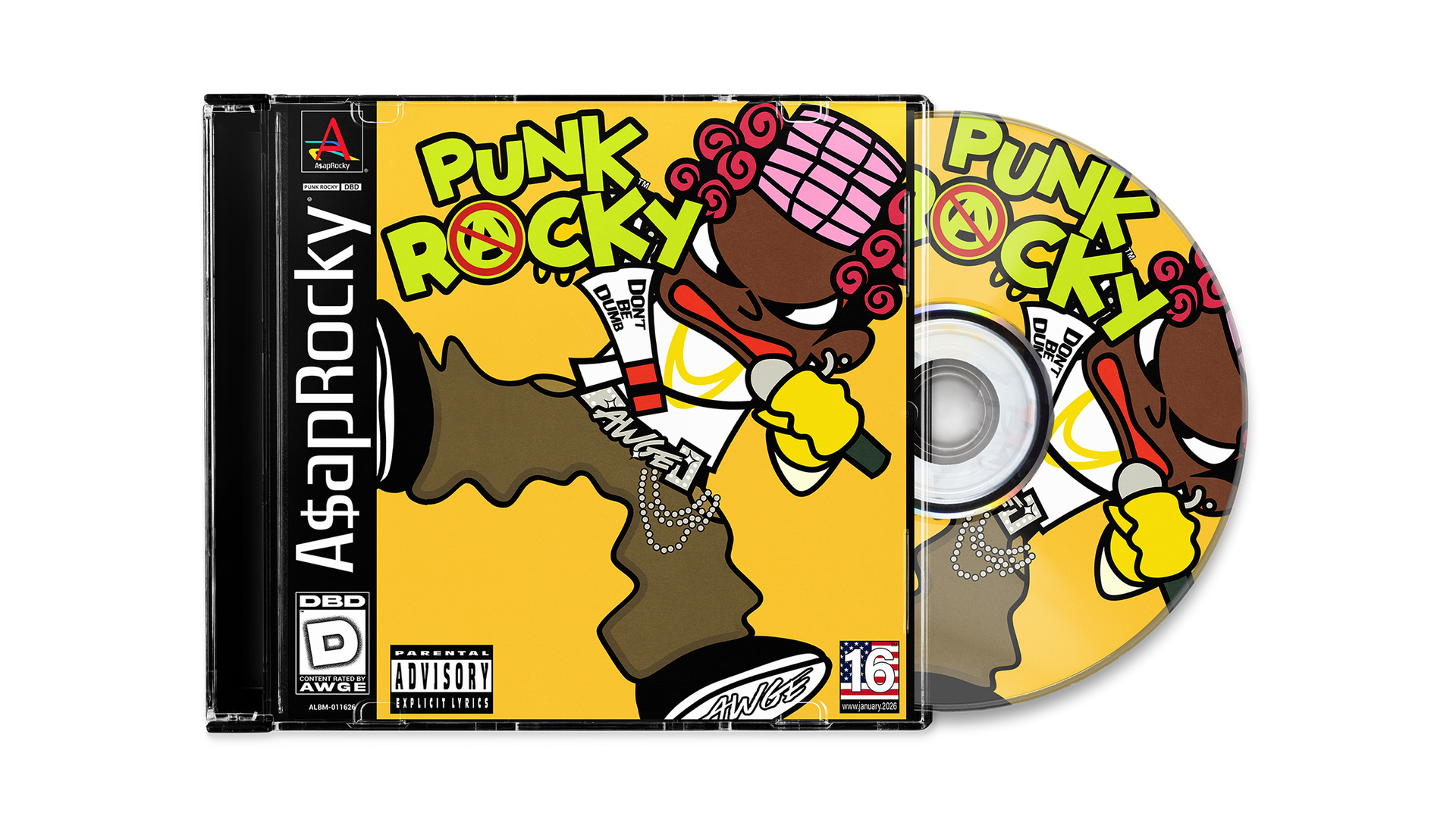 PUNK ROCKY SINGLE CD – AWGE