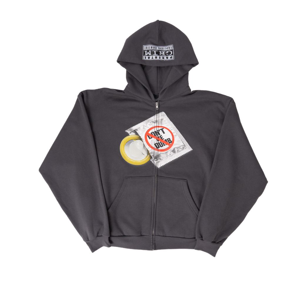 Don't Be Dumb Wrapper Hoodie Front