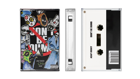DON’T BE DUMB GROUP CASSETTE TAPE WHITE