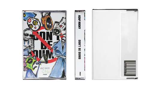 DON’T BE DUMB GROUP CASSETTE TAPE WHITE