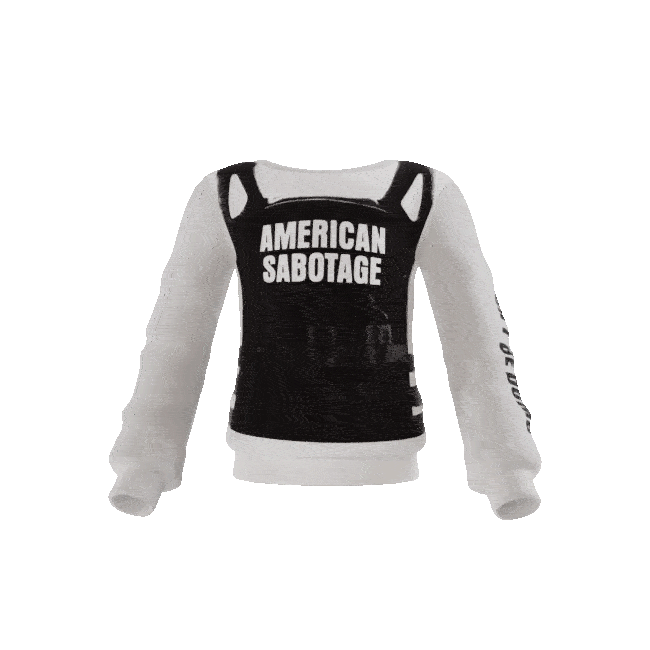 BULLET-PROOF SWEATER (BLACK)
